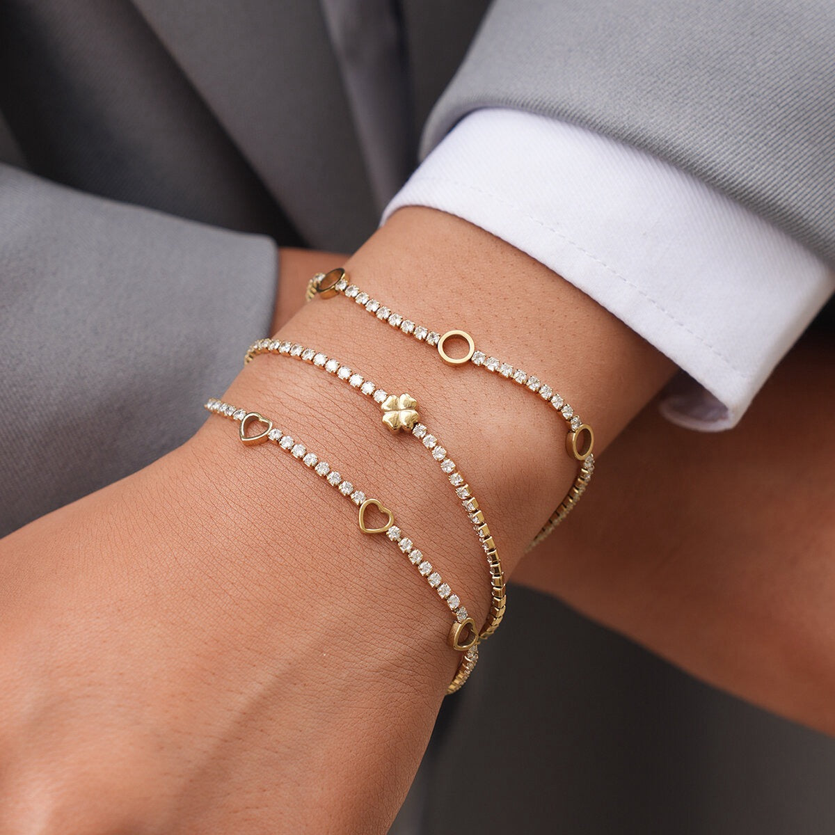 Bracciale Tennis FRZ "Fortuna"