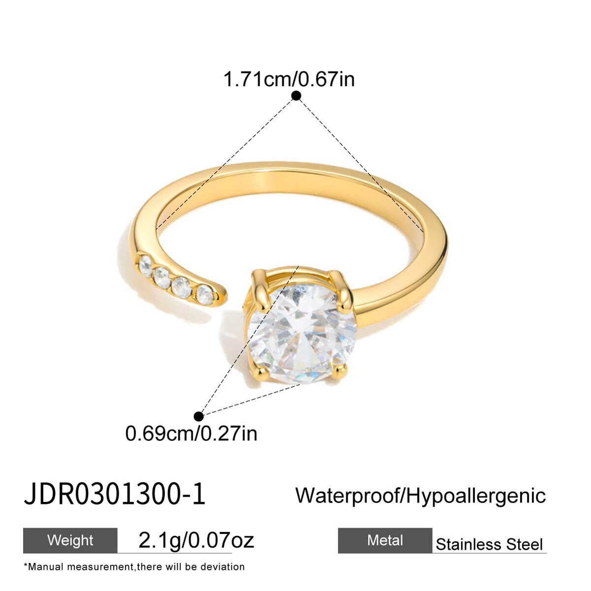 Anello FRZ "Luce Pura"